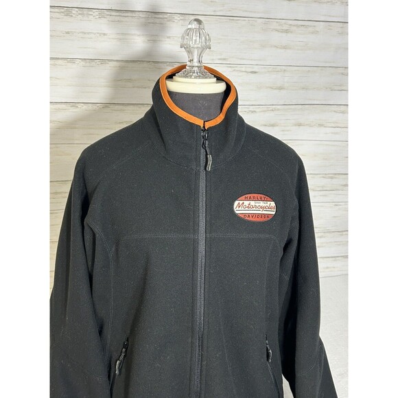 Harley Davidson Women Sz. 1W Plus WINDSTOPPER Fleece Softshell Motorcycle Jacket - Picture 2 of 16